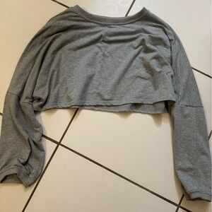 Gray Long Sleeve Shirt